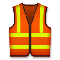 Safety Vest emoji on LG